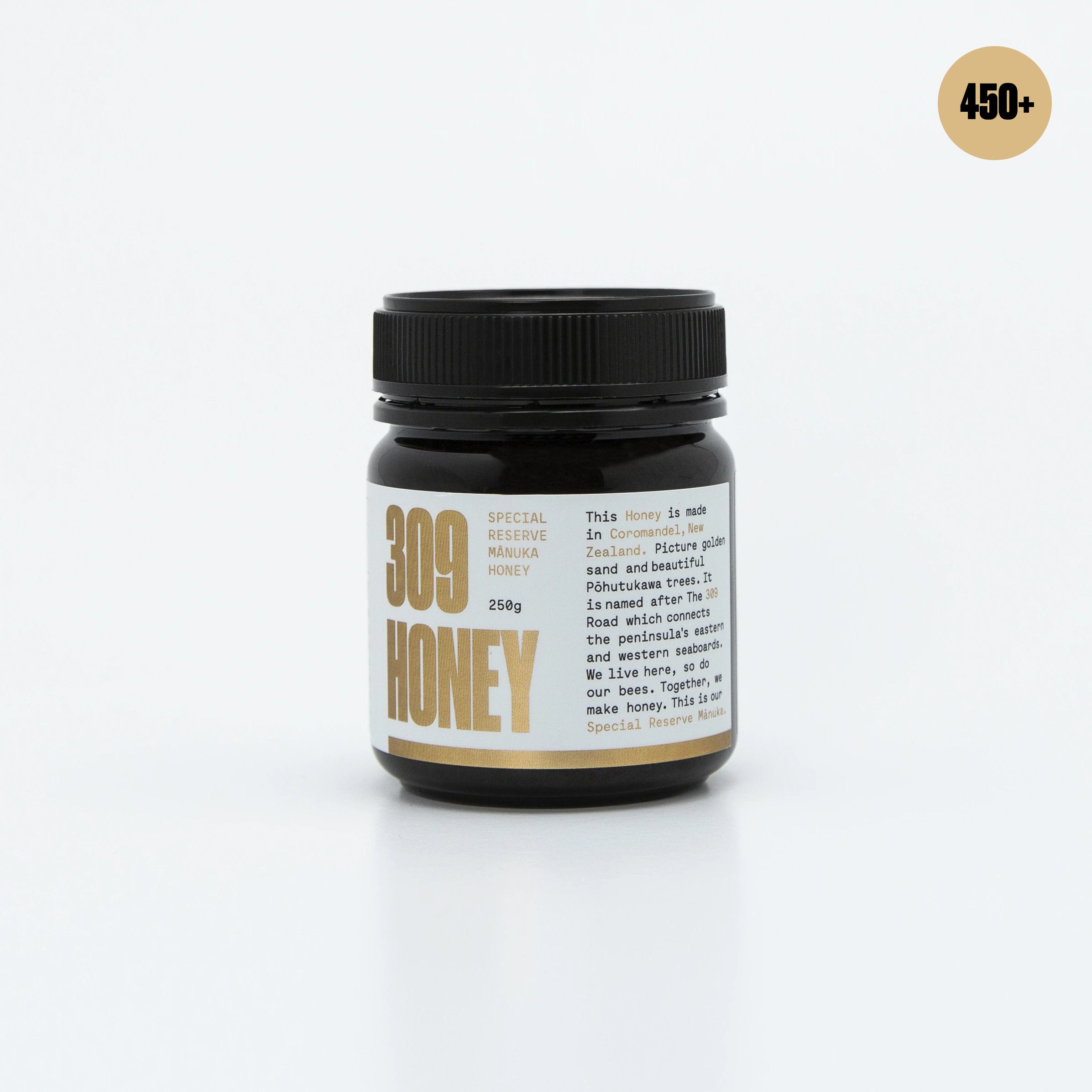 Special Reserve Raw Mānuka Honey 450+ MGO